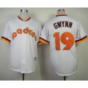 6863b1cd76bb9_1 Padres #19 Tony Gwynn White 1984 Turn Back The Clock Stitched MLB Jersey