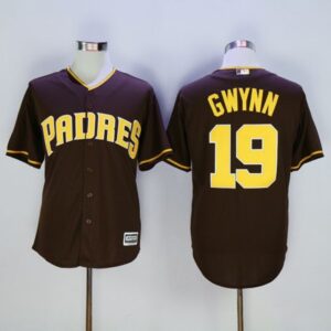 6863b1d117d5b_1 Padres #19 Tony Gwynn Coffee New Cool Base Stitched MLB Jersey