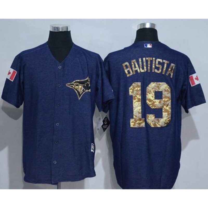 6863b1ff3de0a_1 Blue Jays #19 Jose Bautista Denim Blue Salute to Service Stitched MLB Jersey