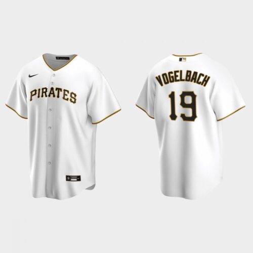 6863b22141f2b_1 Men's Pittsburgh Pirates #19 Daniel Vogelbach White Cool Base Stitched Jersey