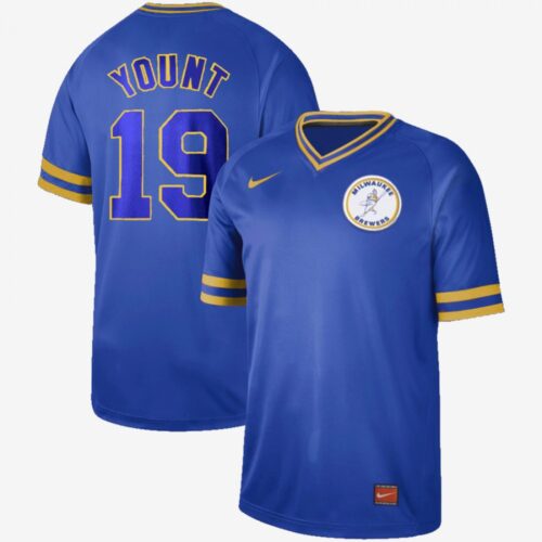 6863b2570aea5_1 Men's Milwaukee Brewers #19 Robin Yount Cooperstown Collection Legend Stitched MLB Jersey
