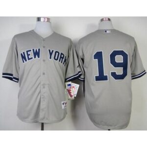 6863b2c2dcf61_1 Yankees #19 Masahiro Tanaka Grey Stitched MLB Jersey