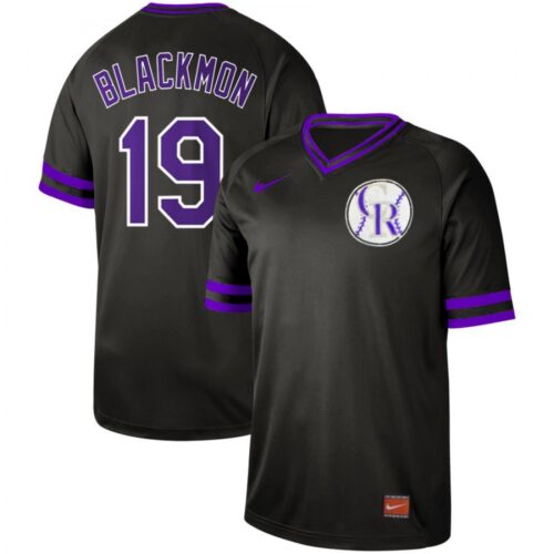 6863b3264f65b_1 Men's Colorado Rockies #19 Charlie Blackmon Black Cooperstown Collection Legend Stitched MLB Jersey