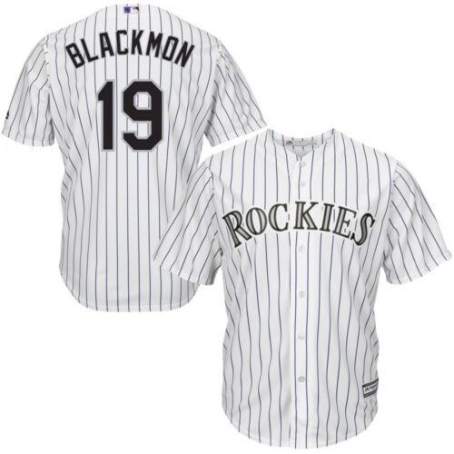 6863b3d8492a5_1 Men's Colorado Rockies #19 Charlie Blackmon White Cool Base Stitched MLB Jersey