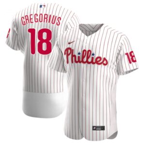 6863b4a6551d7_1 Men's Philadelphia Phillies #18 Didi Gregorius White Flex Base Stitched Baseball Jersey