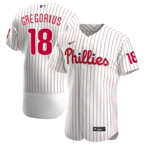 6863b4a6551d7_1 Men's Philadelphia Phillies #18 Didi Gregorius White Flex Base Stitched Baseball Jersey