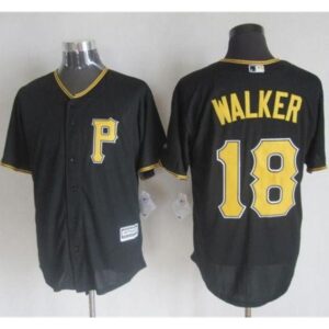 6863b4c46001d_1 Pirates #18 Neil Walker Black New Cool Base Stitched MLB Jersey
