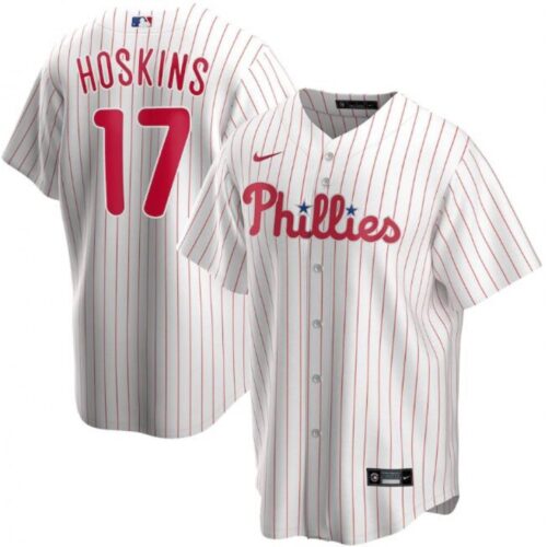 6863b605a0fea_1 Men's Philadelphia Phillies #17 Rhys Hoskins White Cool Base Stitched Jersey