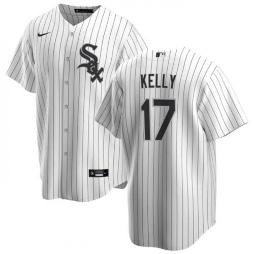 6863b6fd9cbd7_1 Men's Chicago White Sox #17 Joe Kelly White Cool Base Stitched Jersey