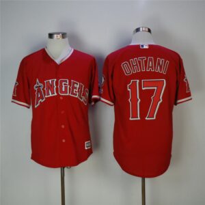 6863b75aed242_1 Men's Los Angeles Angels #17 Shohei Ohtani Red Cool Base Stitched MLB Jersey