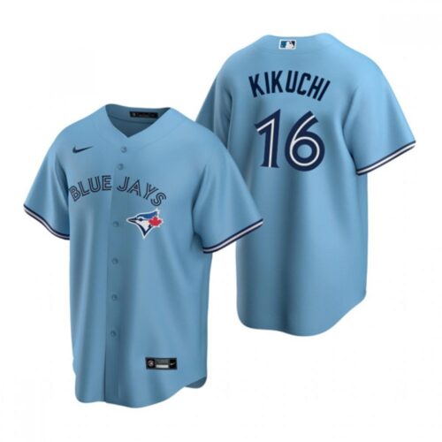 6863b8fb14634_1 Men's Toronto Blue Jays #16 Yusei Kikuchi Light Blue Cool Base Stitched Jersey