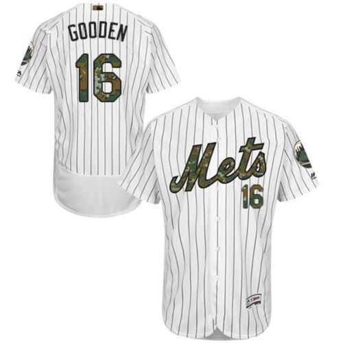 6863b988b6dff_1 Mets #16 Dwight Gooden White(Blue Strip) Flexbase Authentic Collection 2016 Memorial Day Stitched MLB Jersey