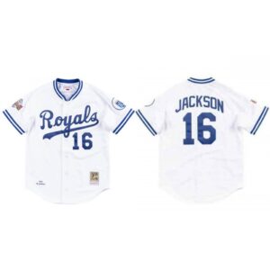 6863ba5b9190d_1 Men's Kansas City Royals #16 Bo Jackson 1989 White Stitched Jersey
