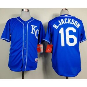 6863ba83993e9_1 Royals #16 Bo Jackson Light Blue Alternate 2 Cool Base Stitched MLB Jersey