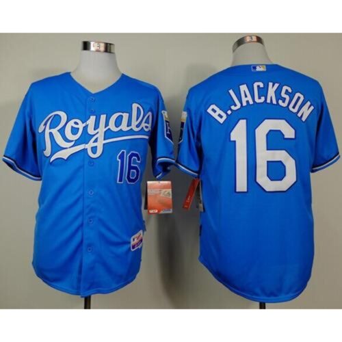 6863ba8aa3990_1 Royals #16 Bo Jackson Light Blue Alternate Cool Base Stitched MLB Jersey