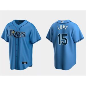 6863bbdc32e22_1 Men's Tampa Bay Rays #15 Josh Lowe Light Blue Cool Base Stitched Baseball Jersey