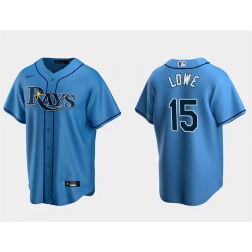 6863bbdc32e22_1 Men's Tampa Bay Rays #15 Josh Lowe Light Blue Cool Base Stitched Baseball Jersey