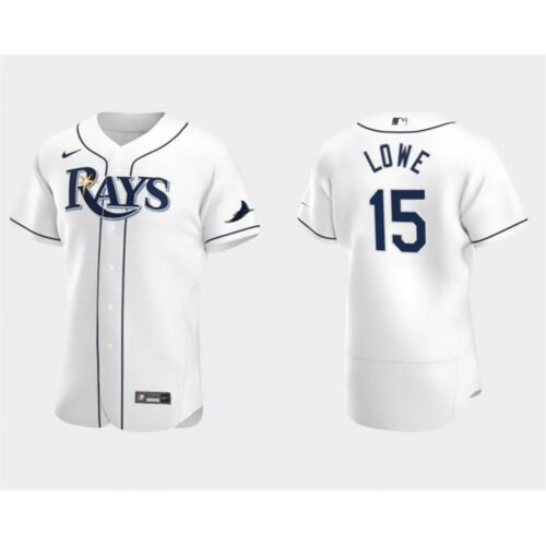 6863bbe0062ba_1 Men's Tampa Bay Rays #15 Josh Lowe White Flex Base Stitched Jersey