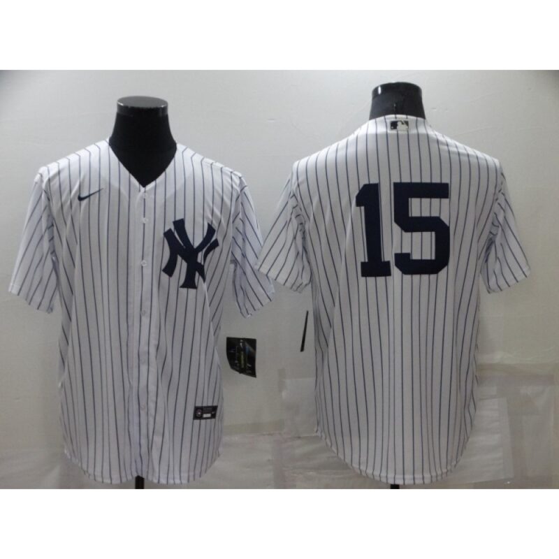 6863bcbb9805e_1 Men's New York Yankees #15 Thurman Munson White Cool Base Stitched Baseball Jersey