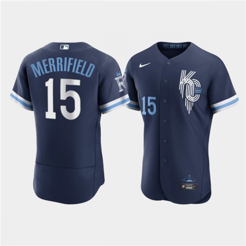6863bd56b301d_1 Men's Kansas City Royals #15 Whit Merrifield 2022 Navy City Connect Flex Base Stitched MLB Jersey