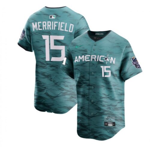 6863bda1a0ce8_1 Men's Toronto Blue Jays #15 Whit Merrifield Teal 2023 All-star Cool Base Stitched Jersey