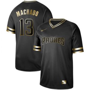 6863c16eea769_1 Men's San Diego Padres #13 Manny Machado Black Gold Stitched MLB Jersey