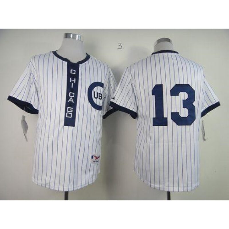 6863c29090058_1 Cubs #13 Starlin Castro White 1909 Turn Back The Clock Stitched MLB Jersey