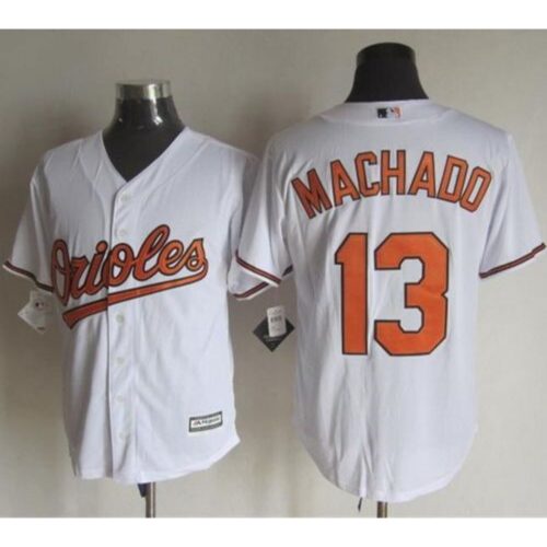 6863c31fa96f3_1 Orioles #13 Manny Machado White New Cool Base Stitched MLB Jersey