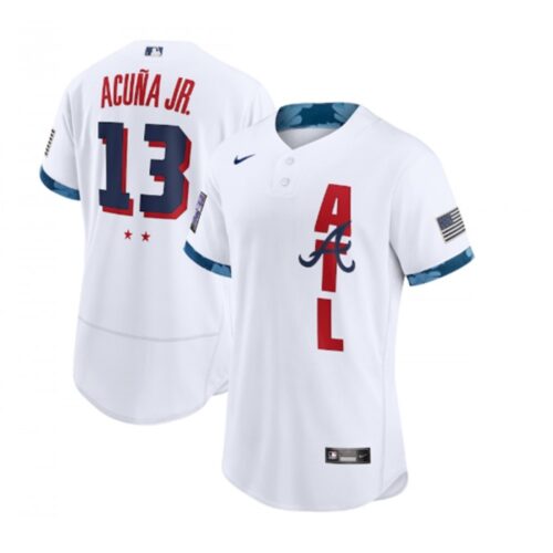 6863c3e3c472a_1 Men's Atlanta Braves #13 Ronald Acuna Jr. 2021 White All-Star Flex Base Stitched MLB Jersey