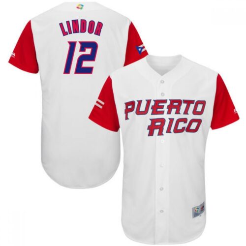 6863c601def62_1 Men's Puerto Rico Baseball #12 Francisco Lindor White 2017 World Baseball Classic Stitched WBC Jersey