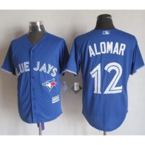 6863c6108a85e_1 Blue Jays #12 Roberto Alomar Blue New Cool Base Stitched MLB Jersey