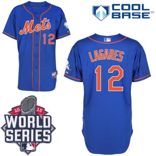 6863c61e65cb4_1 Mets #12 Juan Lagares Blue Alternate Home Cool Base W/2015 World Series Patch Stitched MLB Jersey