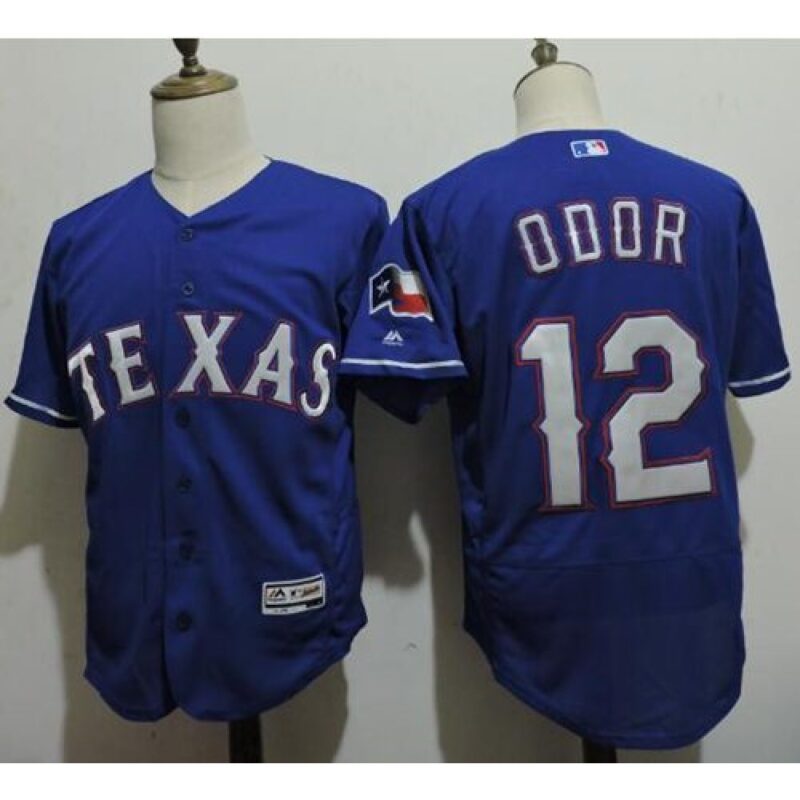 6863c6563fd1a_1 Rangers #12 Rougned Odor Blue Flexbase Authentic Collection Stitched MLB Jersey