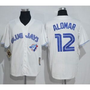 6863c866e4f42_1 Blue Jays #12 Roberto Alomar White Cooperstown Throwback Stitched MLB Jersey