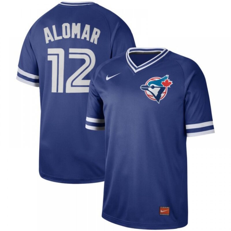 6863c876dceaa_1 Men's Toronto Blue Jays #12 Roberto Alomar Royal Cooperstown Collection Legend Stitched MLB Jersey