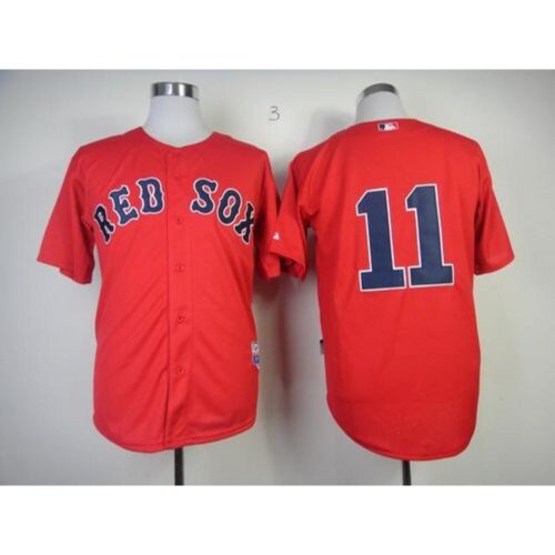 6863c9941f58a_1 Red Sox #11 Clay Buchholz Red Cool Base Stitched MLB Jersey
