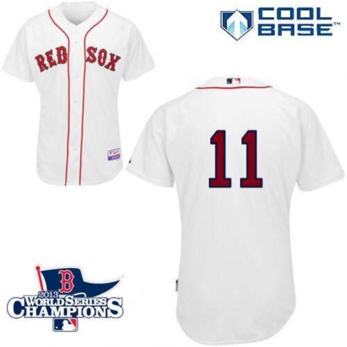 6863ca1687b79_1 Red Sox #11 Clay Buchholz White Cool Base 2013 World Series Champions Patch Stitched MLB Jersey