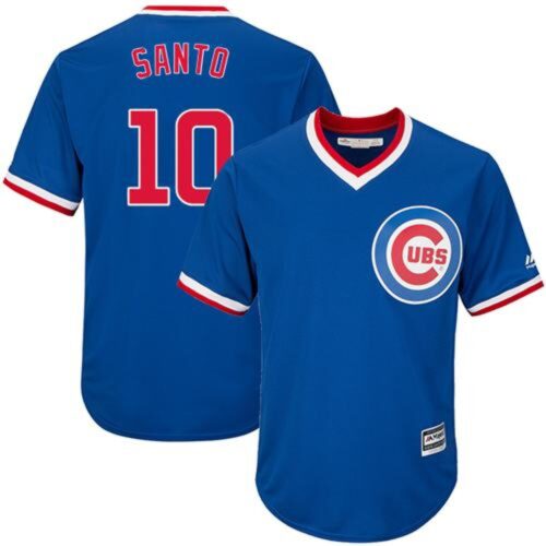 6863cabe8c4f0_1 Cubs #10 Ron Santo Blue Cooperstown Stitched Youth MLB Jersey