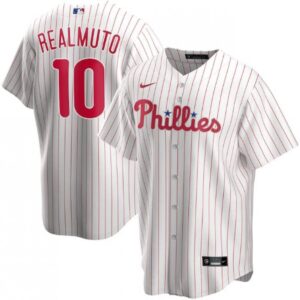 6863cb80e44f0_1 Men's Philadelphia Phillies #10 J.T. Realmuto White Cool Base Stitched Jersey