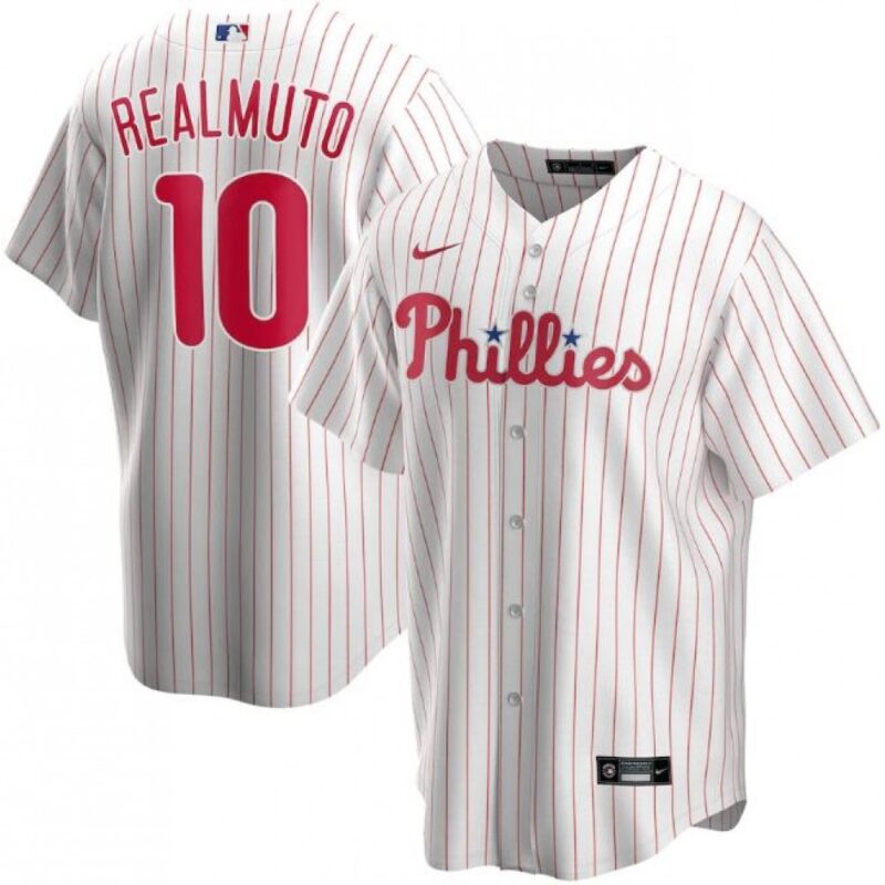 6863cb80e44f0_1 Men's Philadelphia Phillies #10 J.T. Realmuto White Cool Base Stitched Jersey