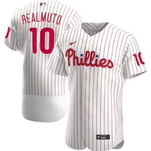 6863cb8b9744b_1 Men's Philadelphia Phillies #10 J.T. Realmuto White Flex Base Stitched Jersey