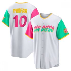 6863cb9c8cb6f_1 Men's San Diego Padres #10 Jurickson Profar 2022 White City Connect Cool Base Stitched Jersey