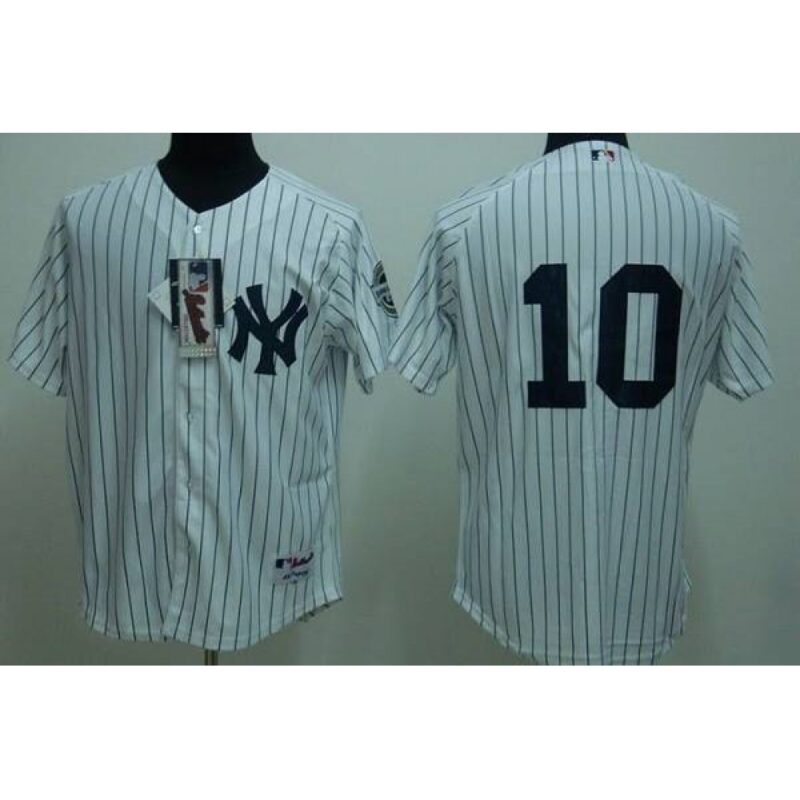 6863cc3f13fbb_1 Yankees #10 Phil Rizzuto Stitched White MLB Jersey