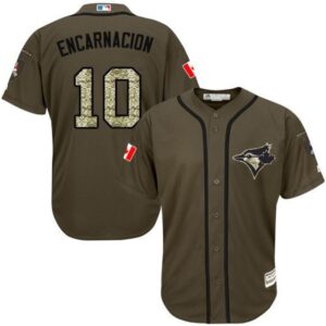 6863ce88aa69f_1 Blue Jays #10 Edwin Encarnacion Green Salute to Service Stitched MLB Jersey
