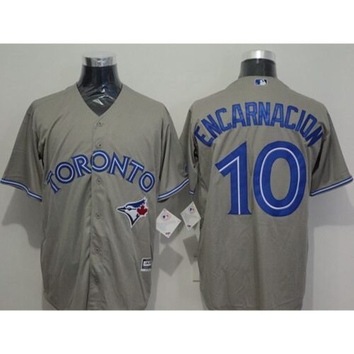 6863ce967f0cc_1 Blue Jays #10 Edwin Encarnacion Grey New Cool Base Stitched MLB Jersey