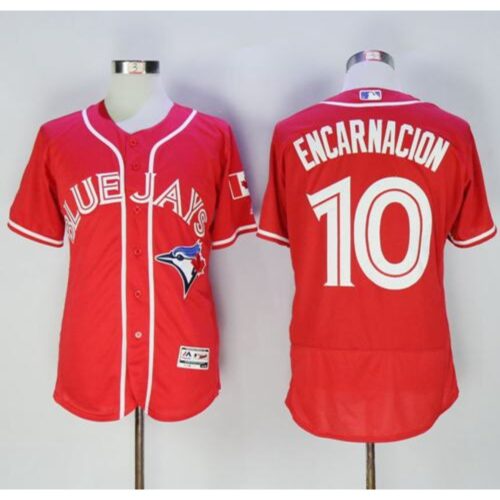 6863cea476a48_1 Blue Jays #10 Edwin Encarnacion Red Flexbase Authentic Collection Canada Day Stitched MLB Jersey