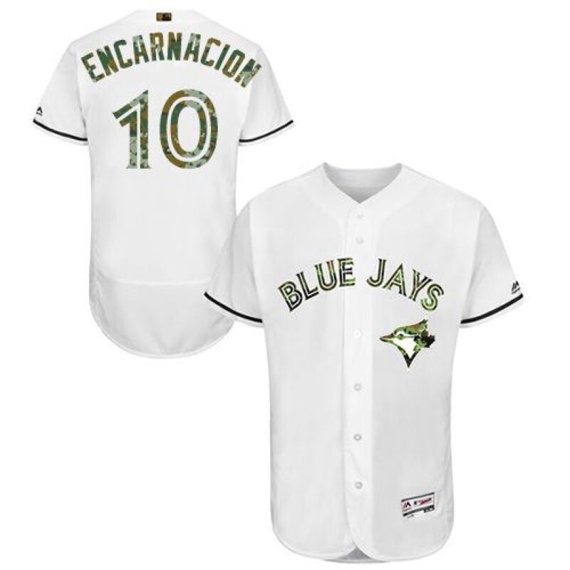 6863ceb291e32_1 Blue Jays #10 Edwin Encarnacion White Flexbase Authentic Collection 2016 Memorial Day Stitched MLB Jersey