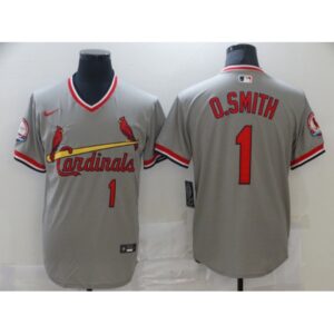 6863ced8b120c_1 Men's St. Louis Cardinals #1 Ozzie Smith Grey Cool Base Stitched Jersey