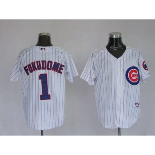 6863cfceda9d3_1 Cubs #1 Kosuke Fukudome Stitched White MLB Jersey
