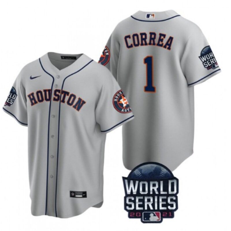 6863d01ee13c6_1 Men's Houston Astros #1 Carlos Correa 2021 Gray World Series Cool Base Stitched Baseball Jersey